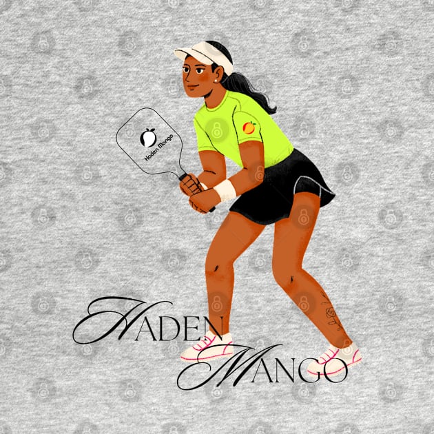 Female Pickleball Avatar by Hayden Mango Collective 